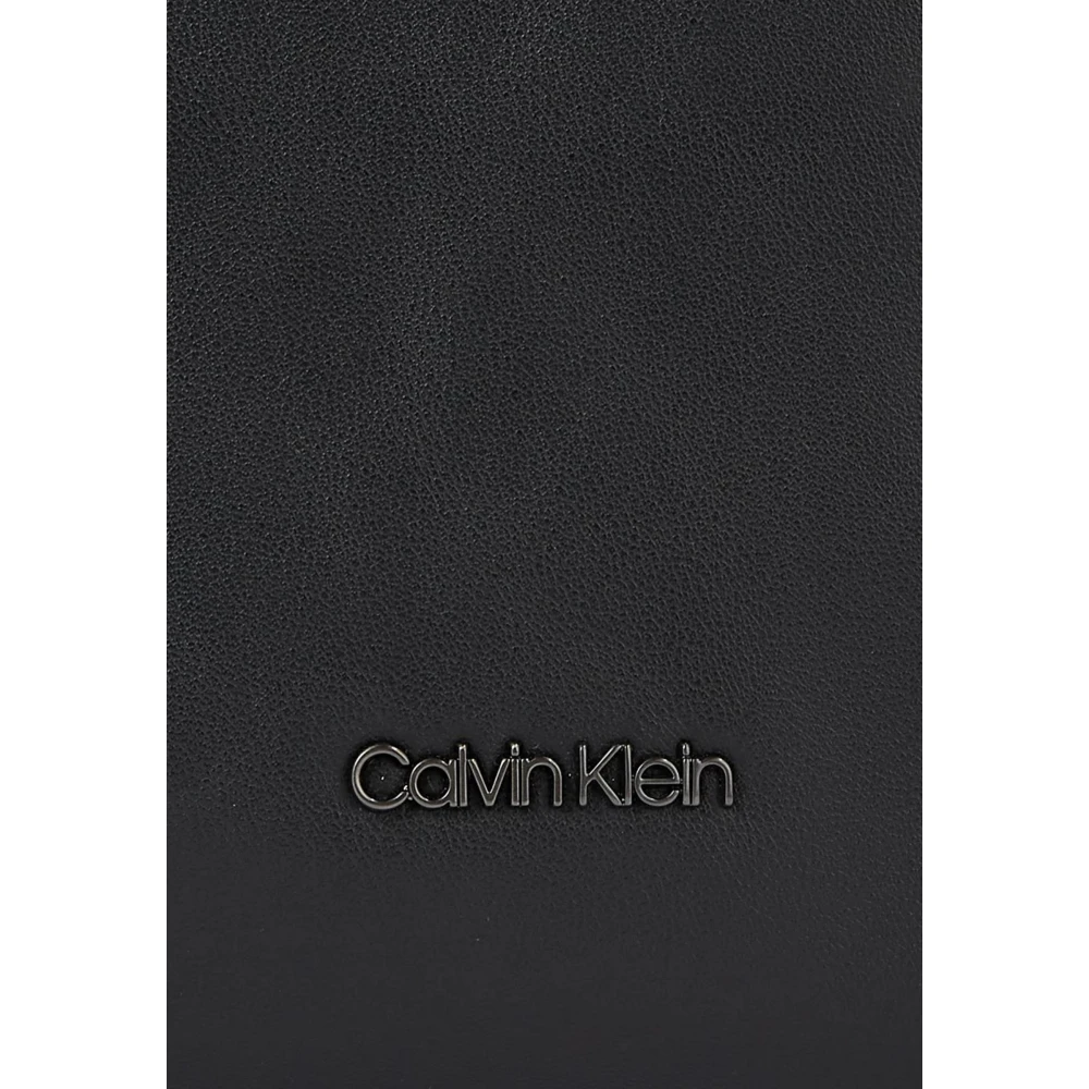Calvin Klein Mannentas Lente Zomer Collectie Black Heren