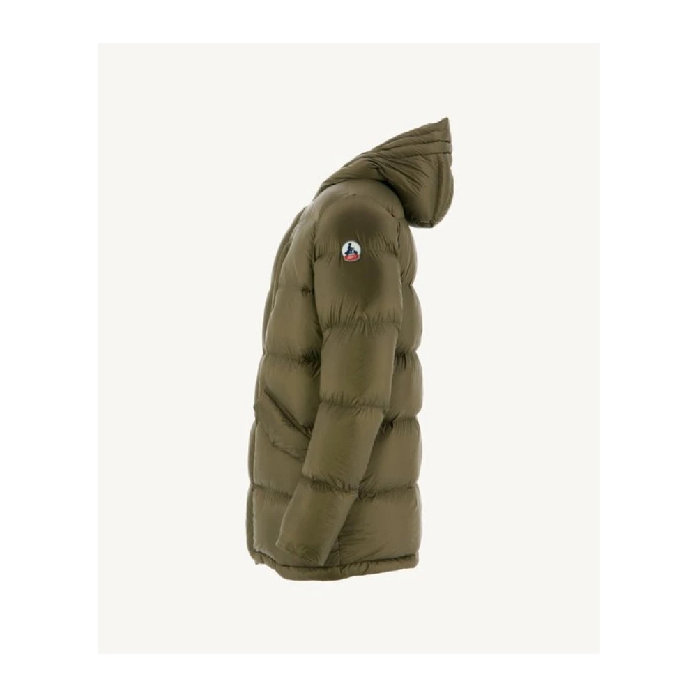 Jott Winterjas met capuchon Groen Green Heren