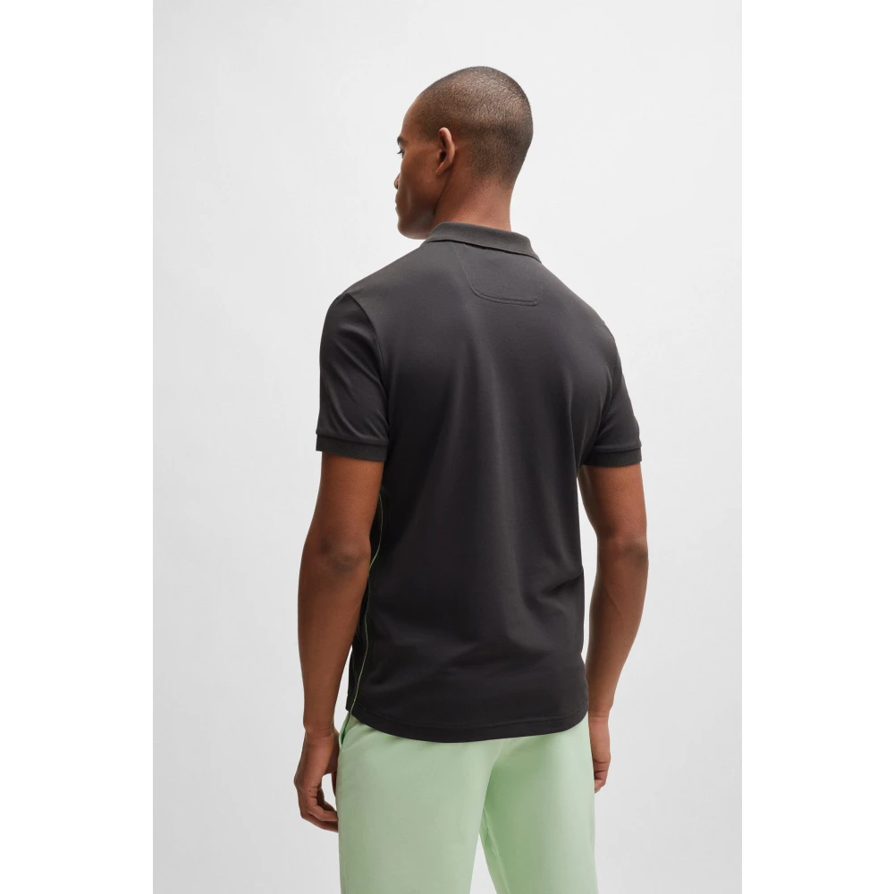 Boss Slim Fit Polo Shirt Gray Heren