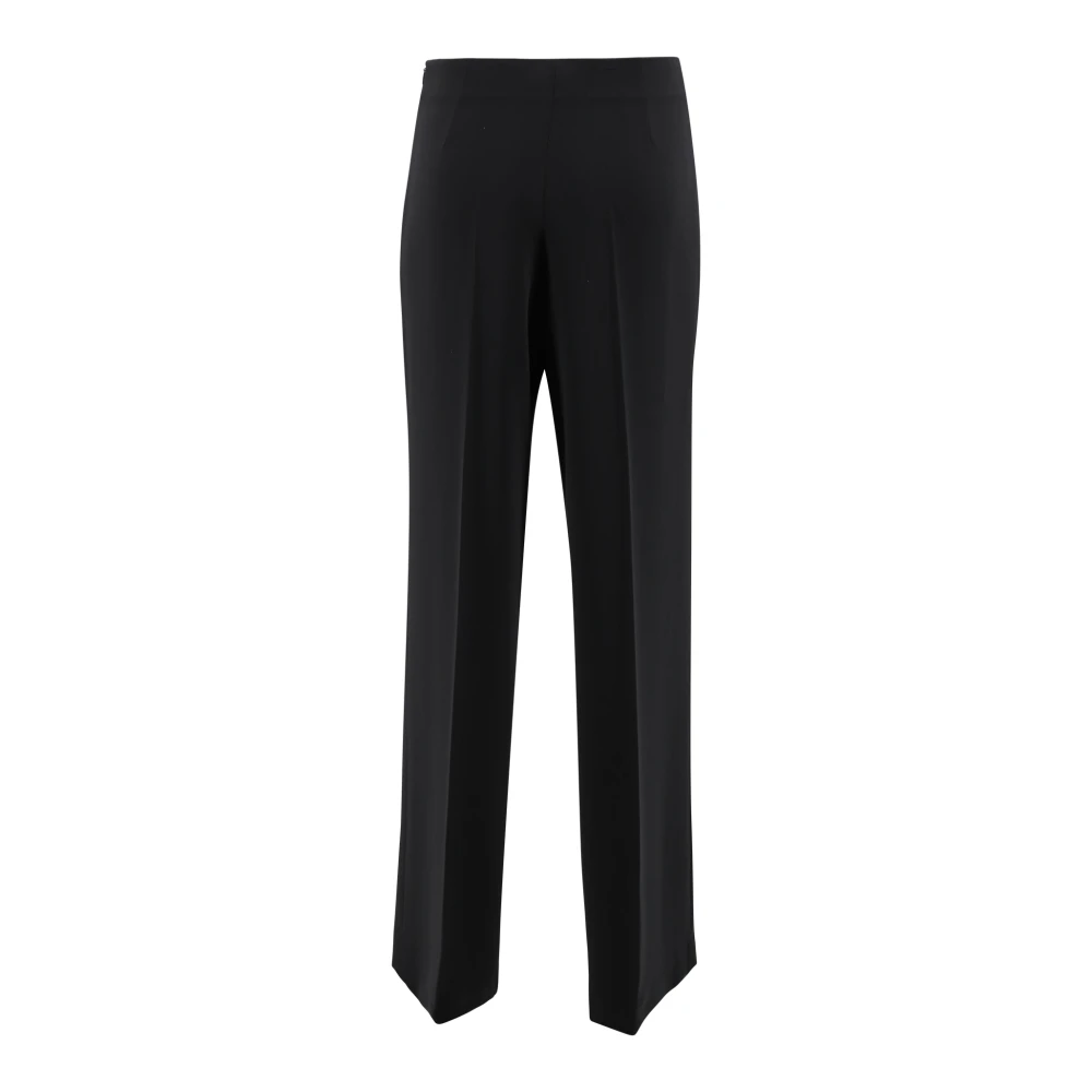 P.a.r.o.s.h. Op maat gemaakte zwarte broek met verborgen rits Black Dames