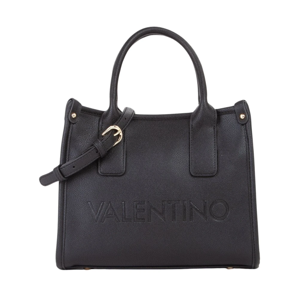 Valentino By Mario Valentino Women's Black Handbags, One Size, Foxy Re Tote