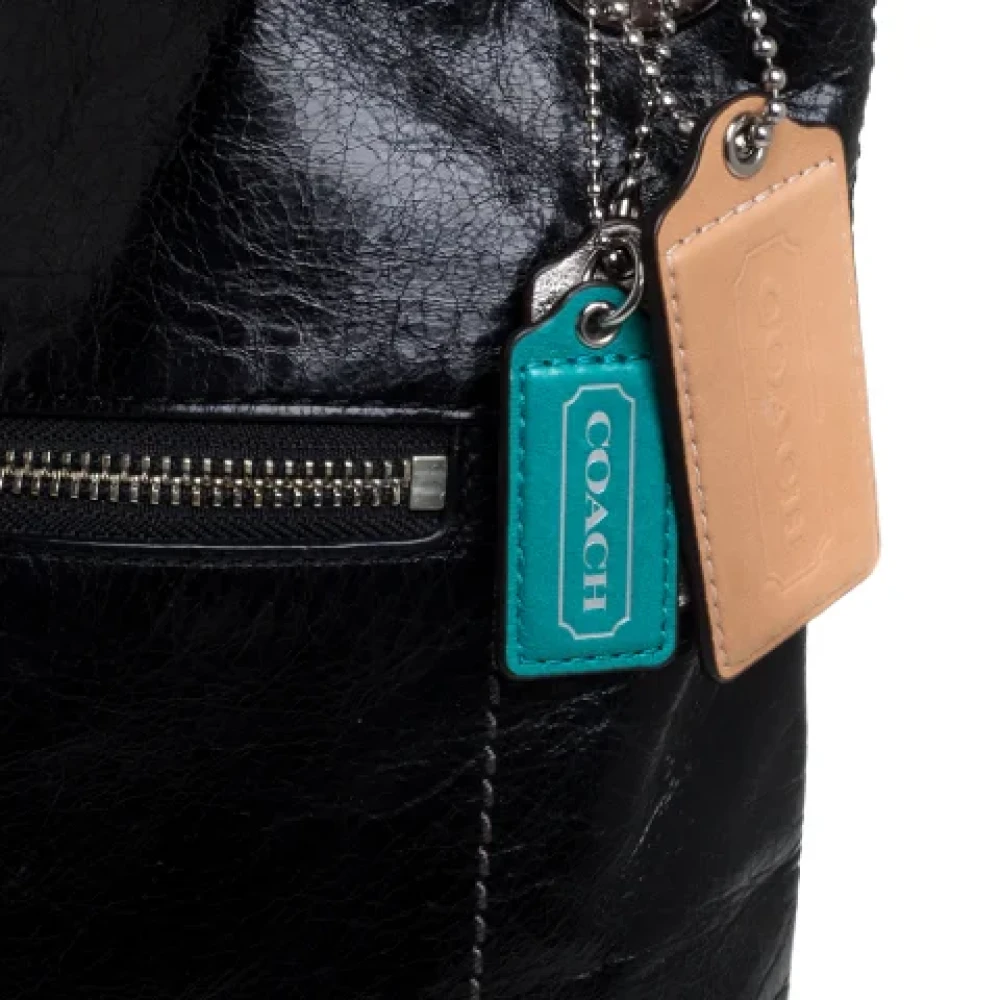 Coach Pre-owned Leather totes Black Dames