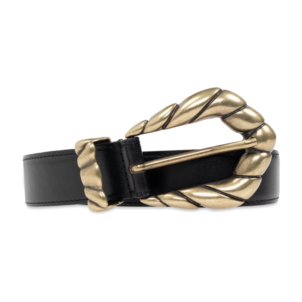 IRO Leren riem Black Dames