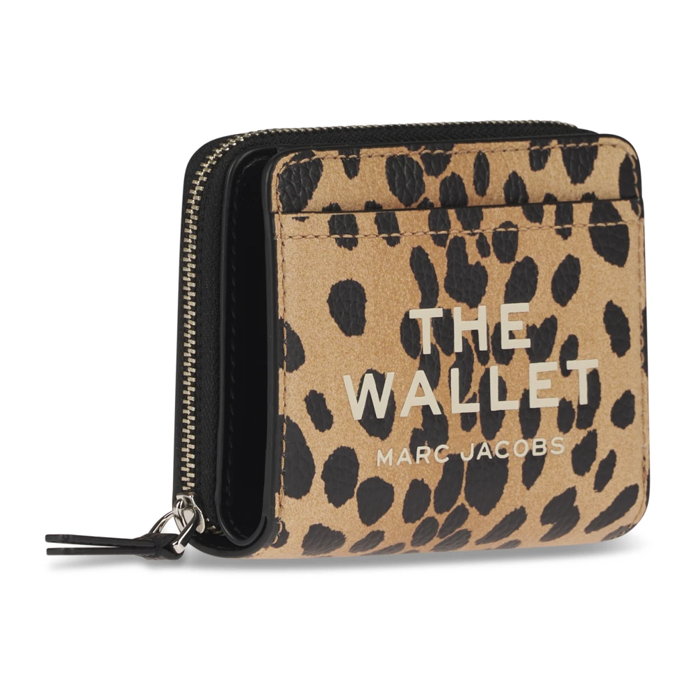 Marc Jacobs Zwarte Compacte Portemonnee Black Dames