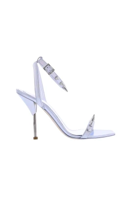 Silver Spike Sandal för Kvinnor