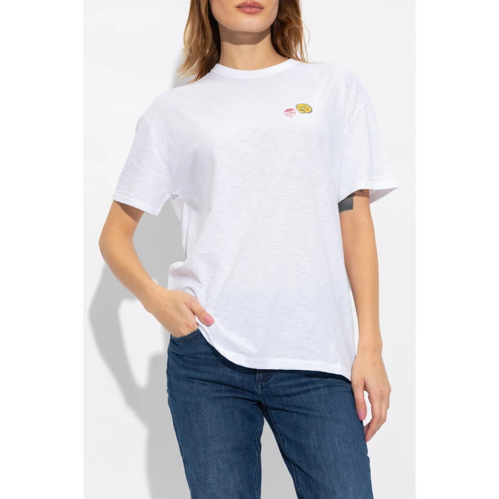 Rag & Bone T-shirt van biologisch katoen White Dames