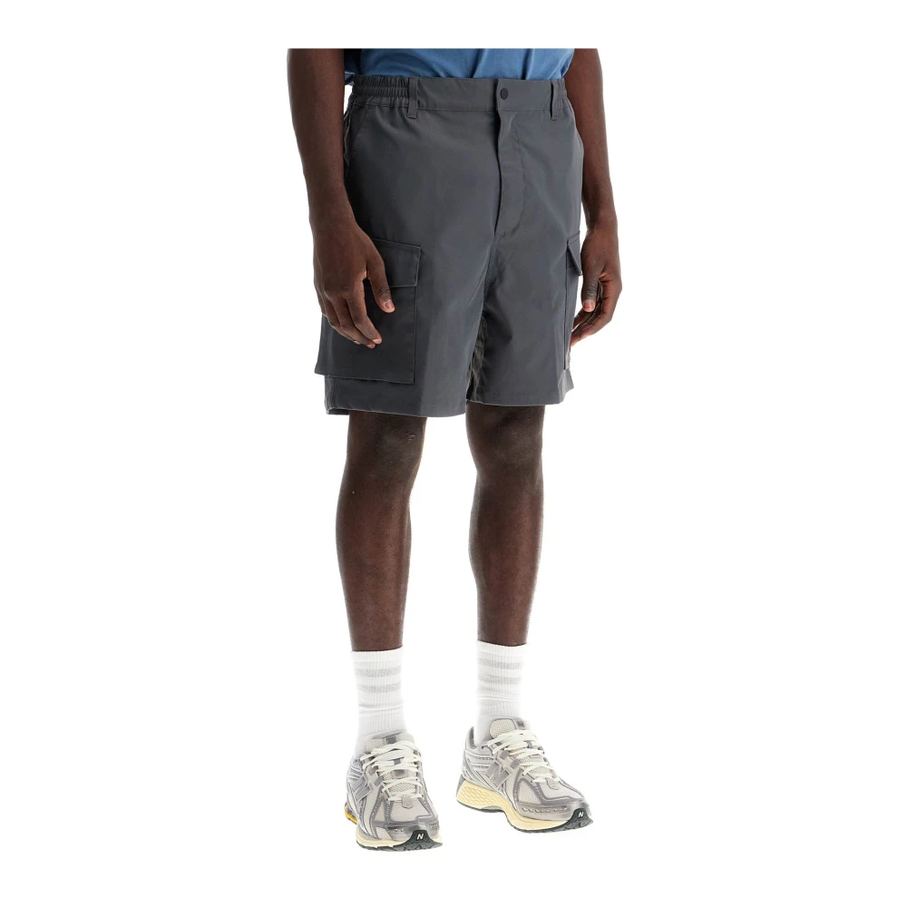 Carhartt WIP Technische Twill Bermuda Shorts Gray Heren