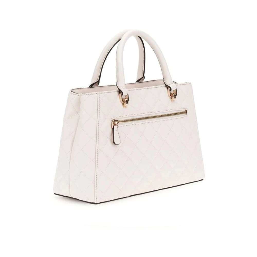 Guess Kuba Tri Compartiment Schoudertas Pink Dames