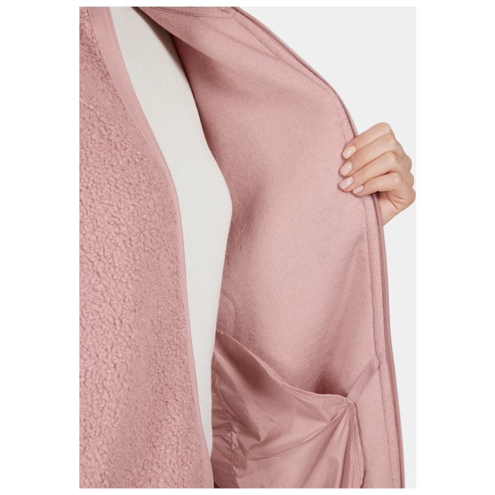 Didriksons Jas met rits en reflecterende details Pink Dames