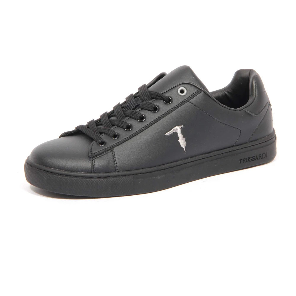 Trussardi Nieuwe Danus Sneakers Heren Schoenen Zwart