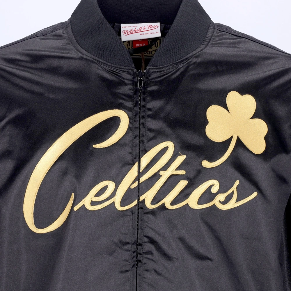 Mitchell & Ness Boston Celtics Satijnen Jack NBA Black Heren