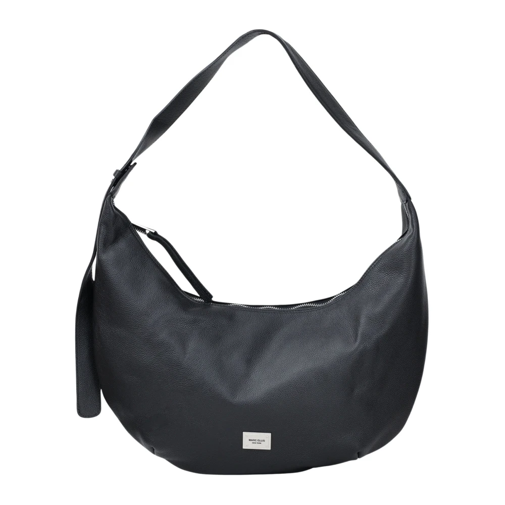 Marc Ellis Zwarte schoudertas Louisiana lente zomer Black Dames