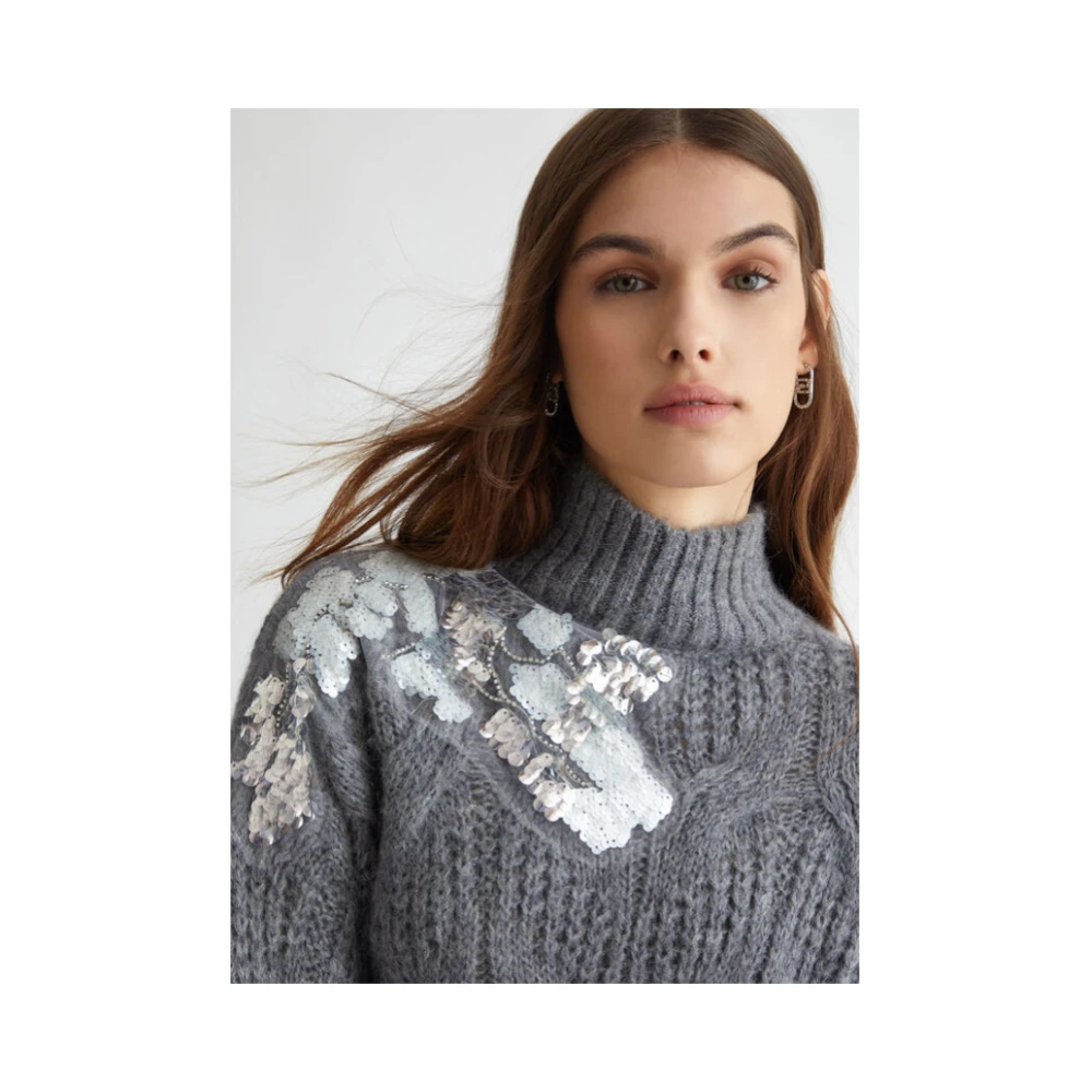 Liu Jo Paillettrui Array Groot Gray Dames
