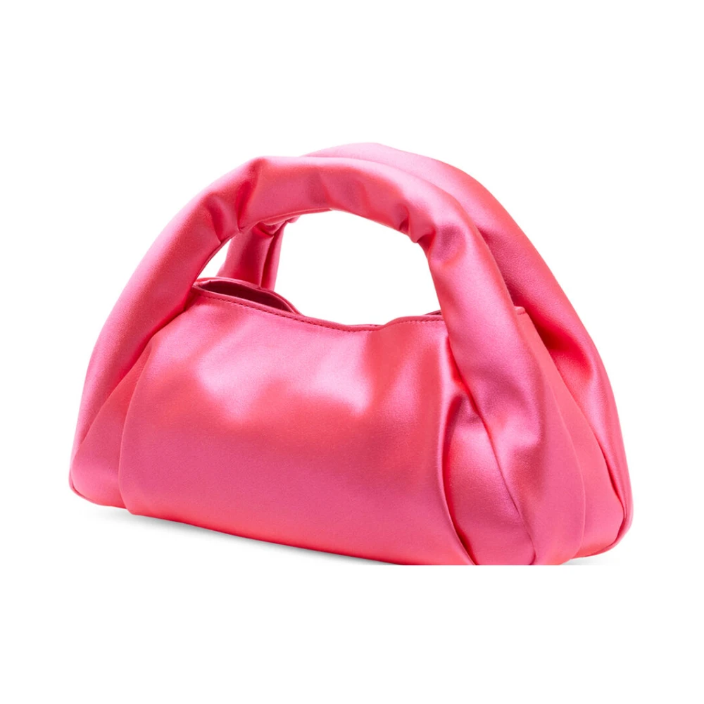 Stuart Weitzman Moda Mini Tote Luxe Satijnen Limited Edition Pink Dames