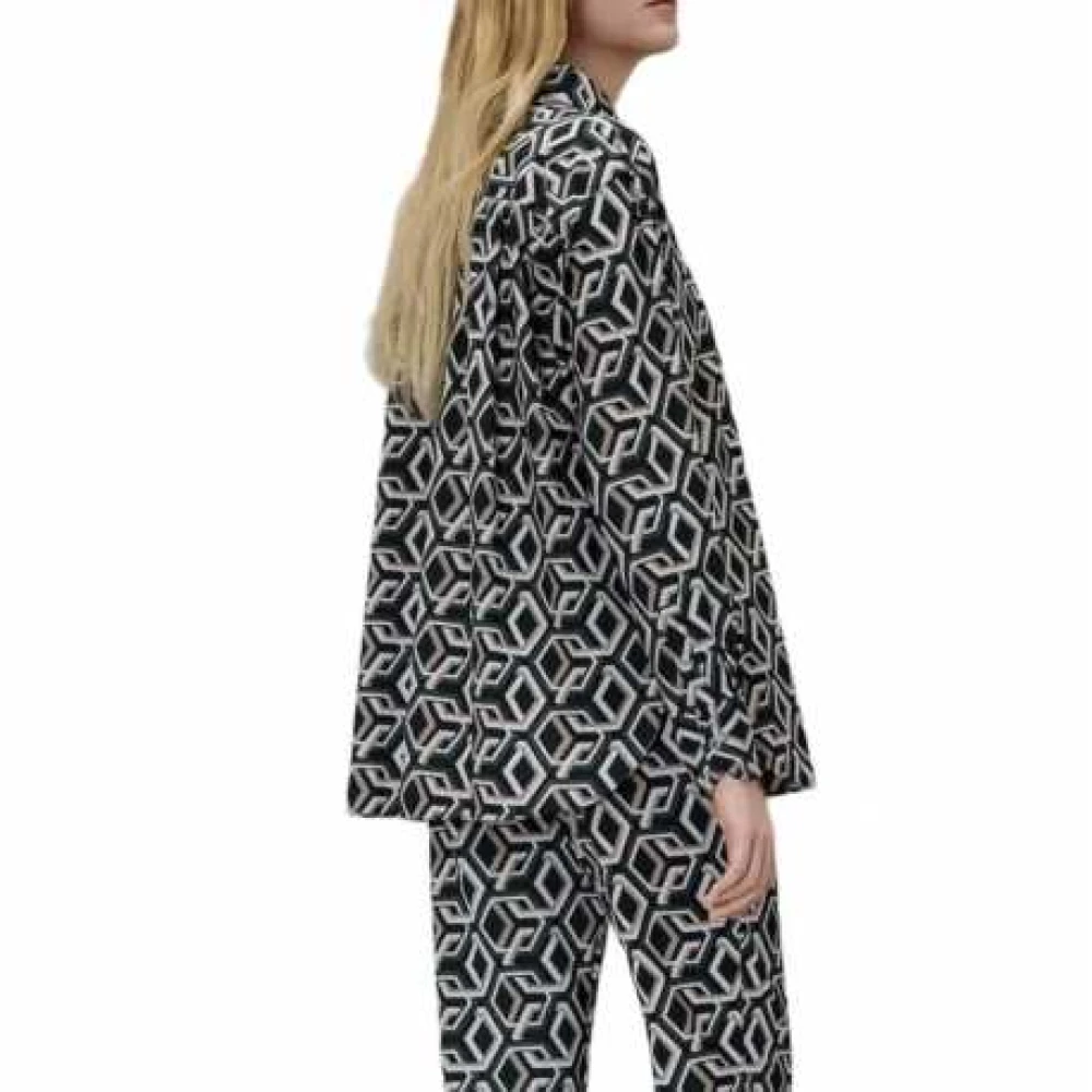 RRD Geometrisch Print Shirt Dandy Boyfriend Multicolor Dames