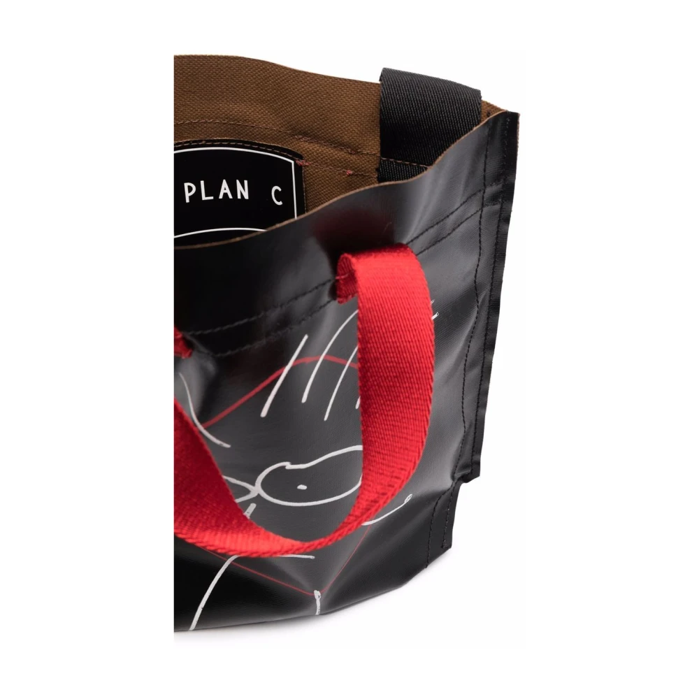 Plan C Tote Bags Black Dames