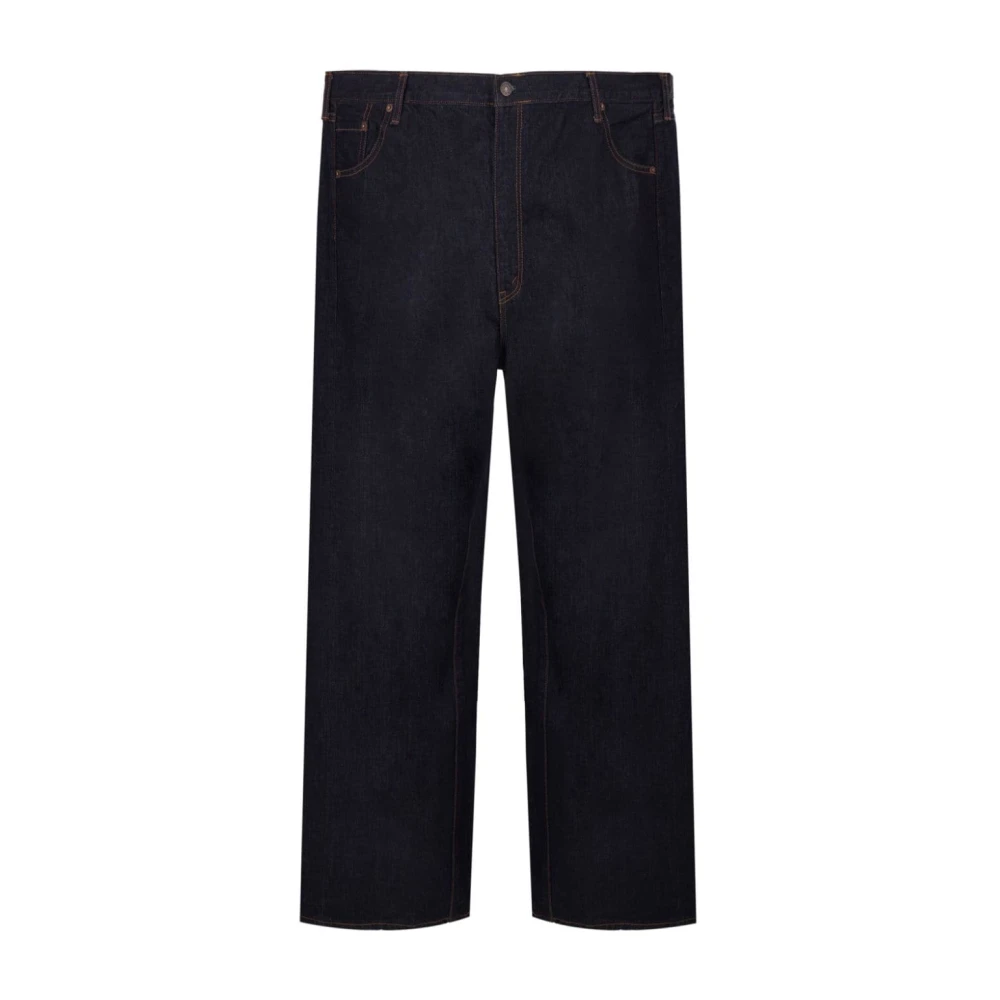 Junya Watanabe Blauwe Oversize Jeans Levi's Samenwerking Blue Heren