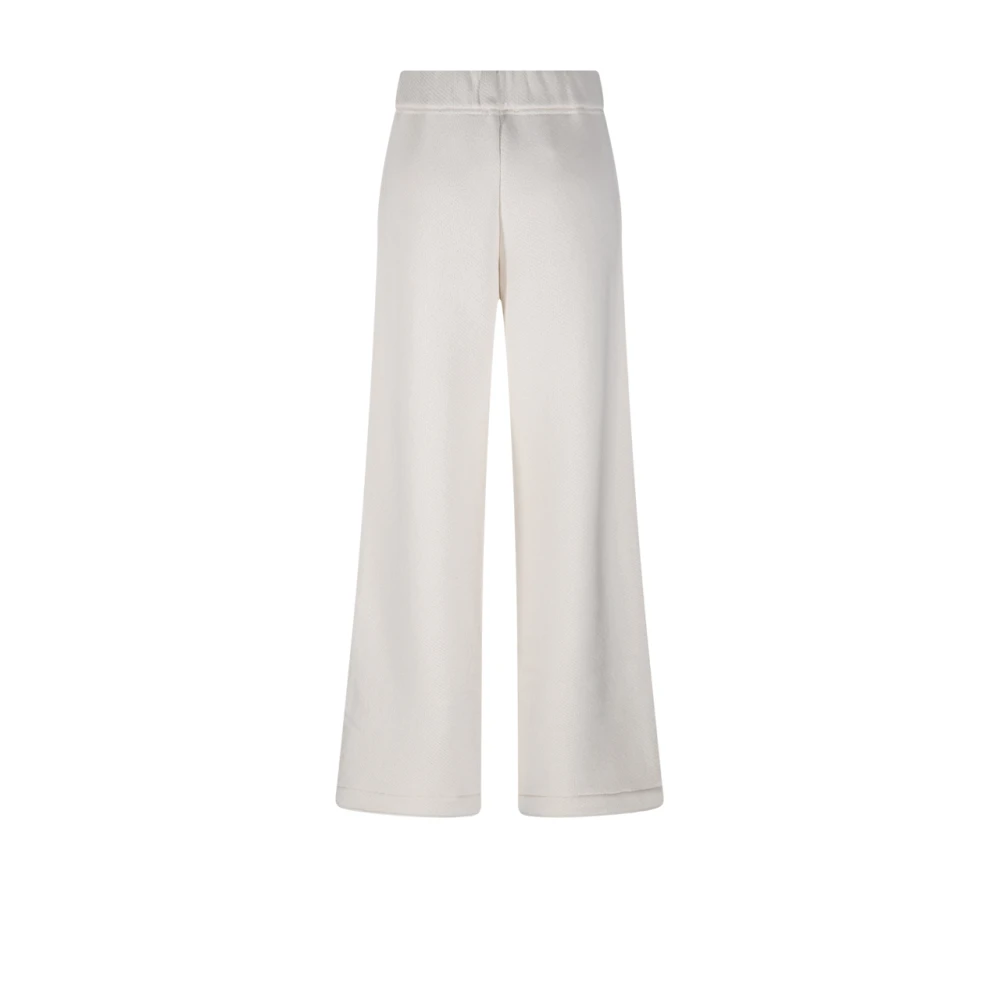Max Mara Witte Joggingbroek voor Vrouwen White Dames