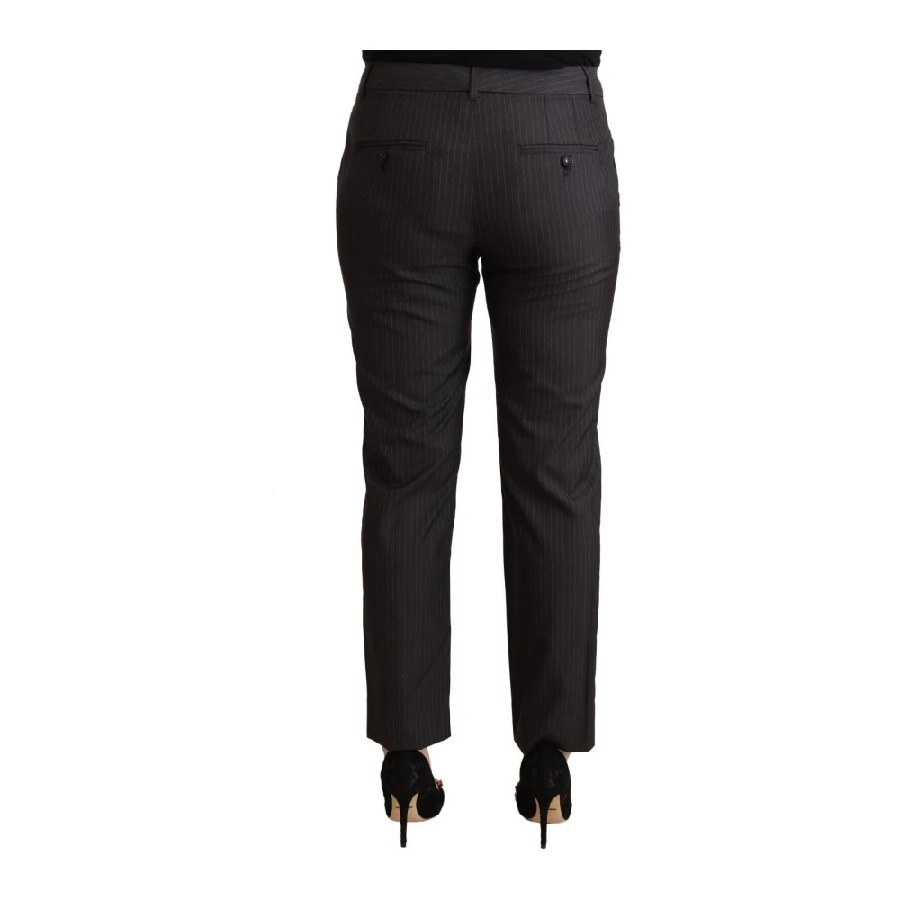 Dolce & Gabbana Cropped Trousers Brown Dames