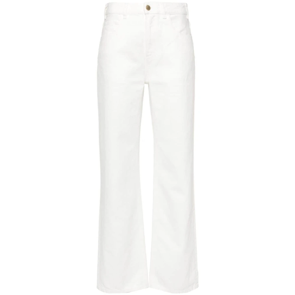 Chloé Witte Hennepmix Denim Boyfriend Jeans White Dames
