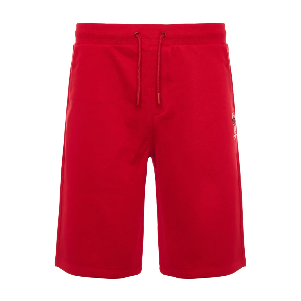 Karl Lagerfeld Casual Shorts Klassieke Pasvorm Red Heren