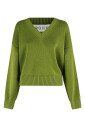 green-cotton-knit-v-neck-jumper