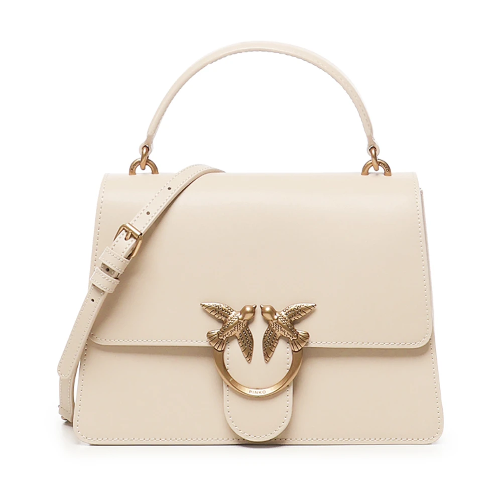 Pinko Donna Beige Borsa In Pelle - Immagine 3