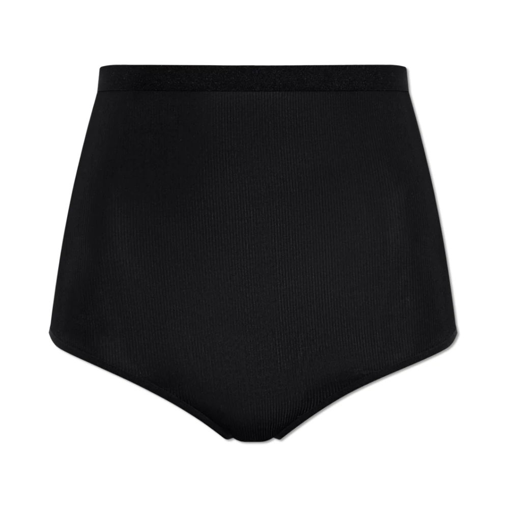 Mm6 Maison Margiela Donna Nero Mutande, M, New,
