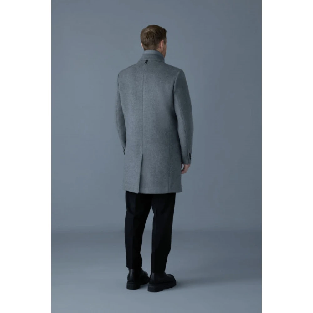 Mackage Skai-Slb 3-in-1 wollen jas met afneembare donzen voering Gray Heren