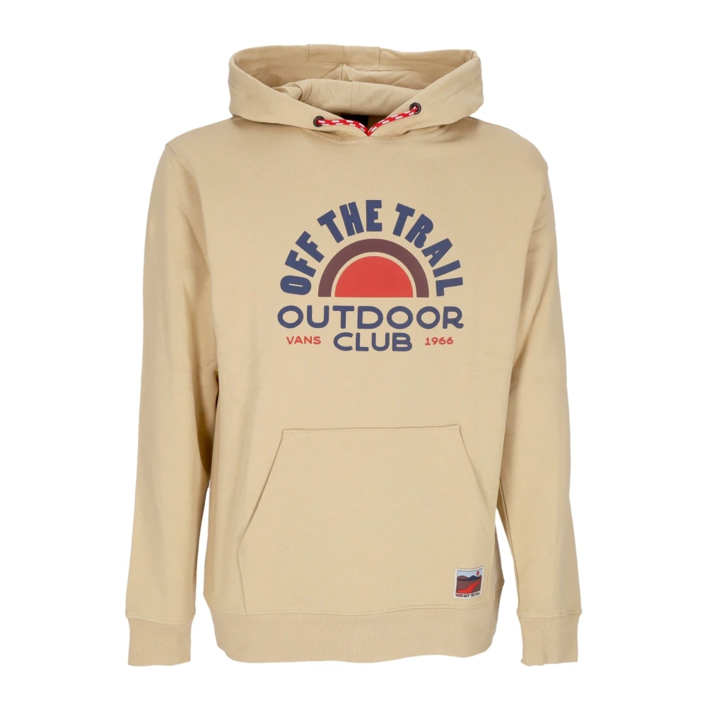 Vans Outdoor Club Hoodie Långärmad Sweatshirt Beige, Herr