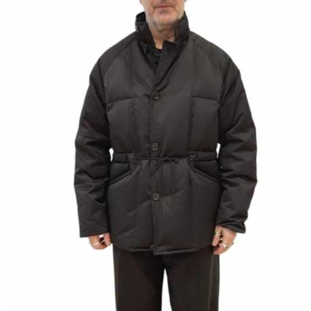 Paul Smith Zwarte Parka Donsjas Mannen Black Heren