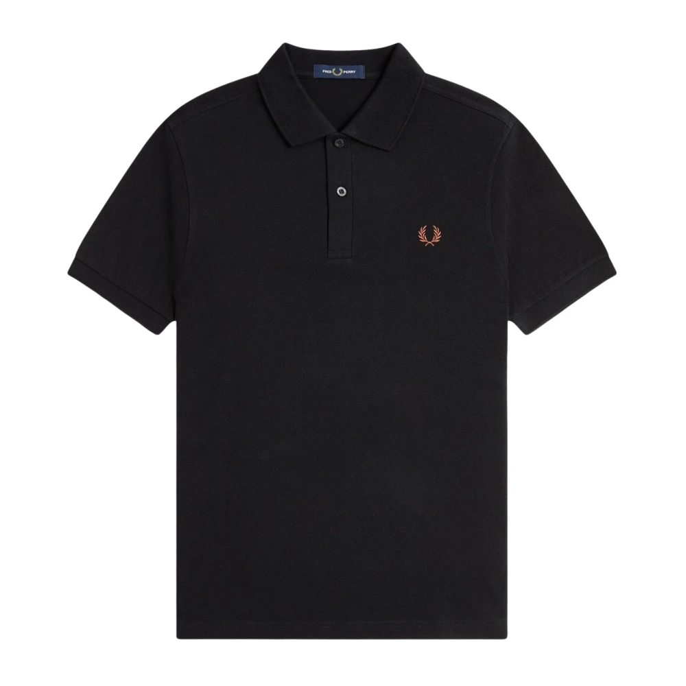 Fred Perry Men's Black Classic Cotton Polo Shirt