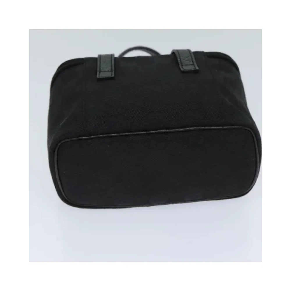 Gucci Vintage Pre-owned Canvas gucci-bags Black Dames