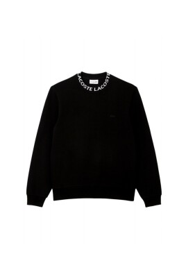 sweatshirt-noir-a-col-rond-et-bande-jacquard