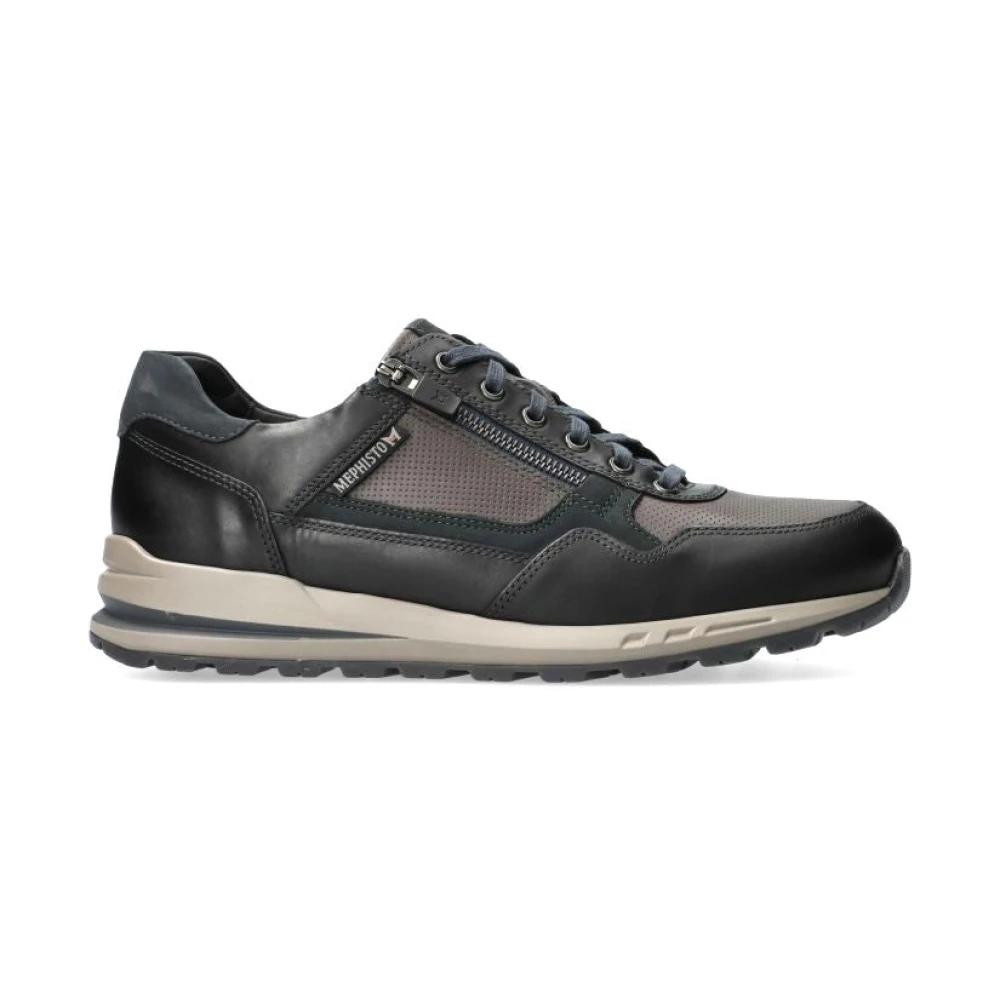 Mephisto Comfort Sneaker Heren Schoenen Zwart