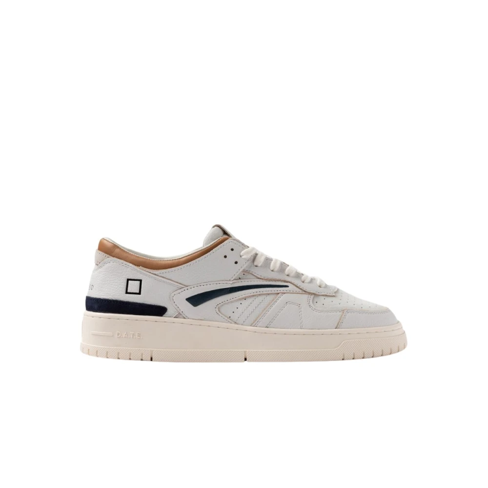 D.a.t.e. Men's White Trainers