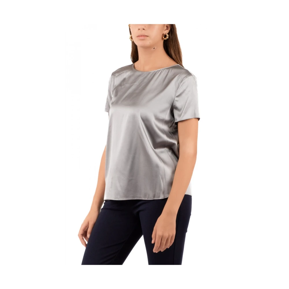 Emporio Armani Stijlvolle Top Donna Gray Dames