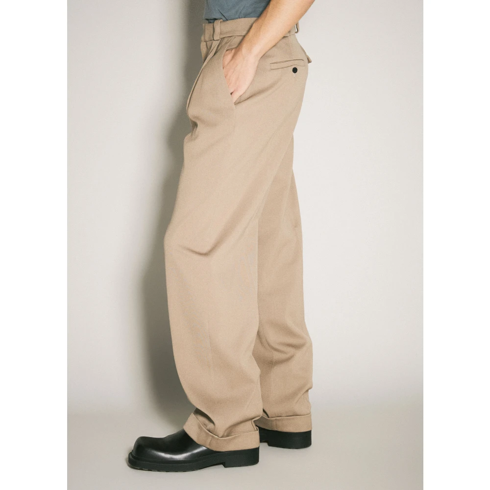 Eytys Twill Trinity Broek met Knotted Hardware Beige Heren