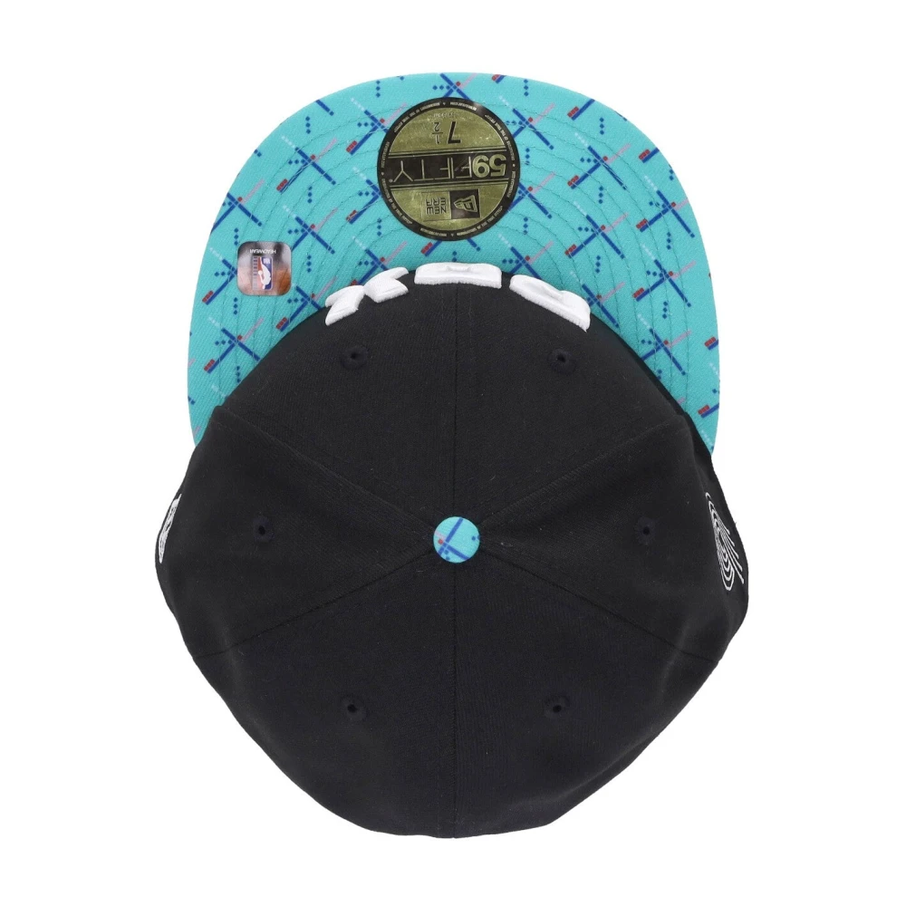 new era NBA City Night Platklep Pet Black Heren