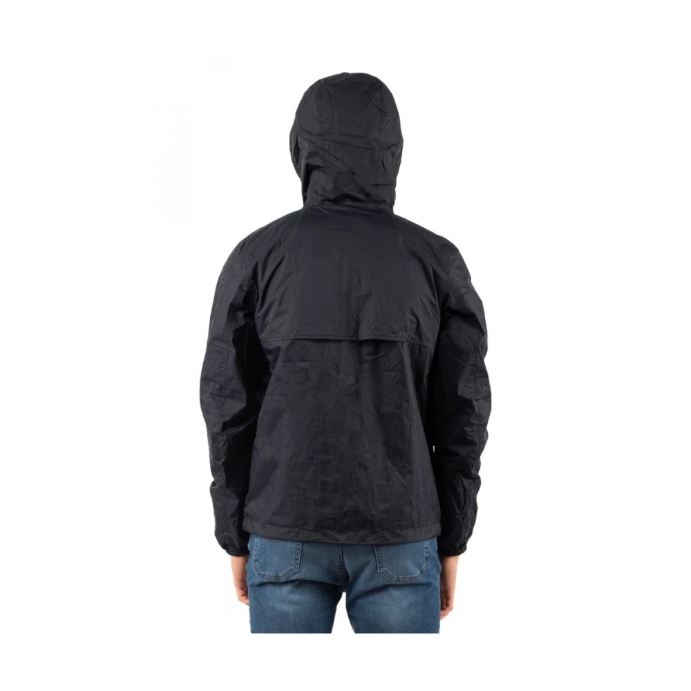 K-way Lichtgewicht Opvouwbare Jas Blue Heren