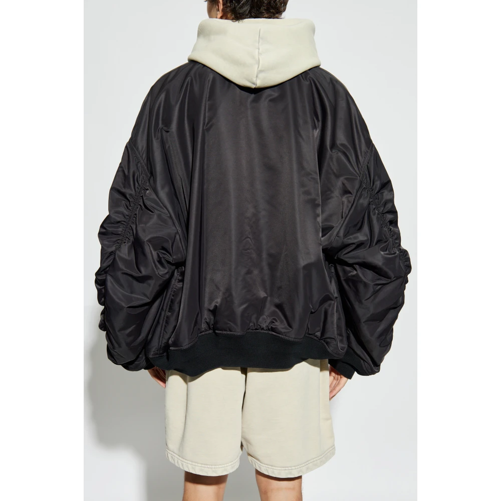 Balenciaga Jas type bomber Black Heren