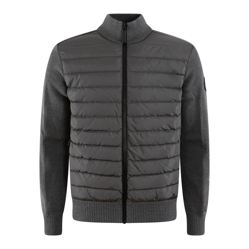 Canada Goose Hybridge Gebreide Jas Gray Heren