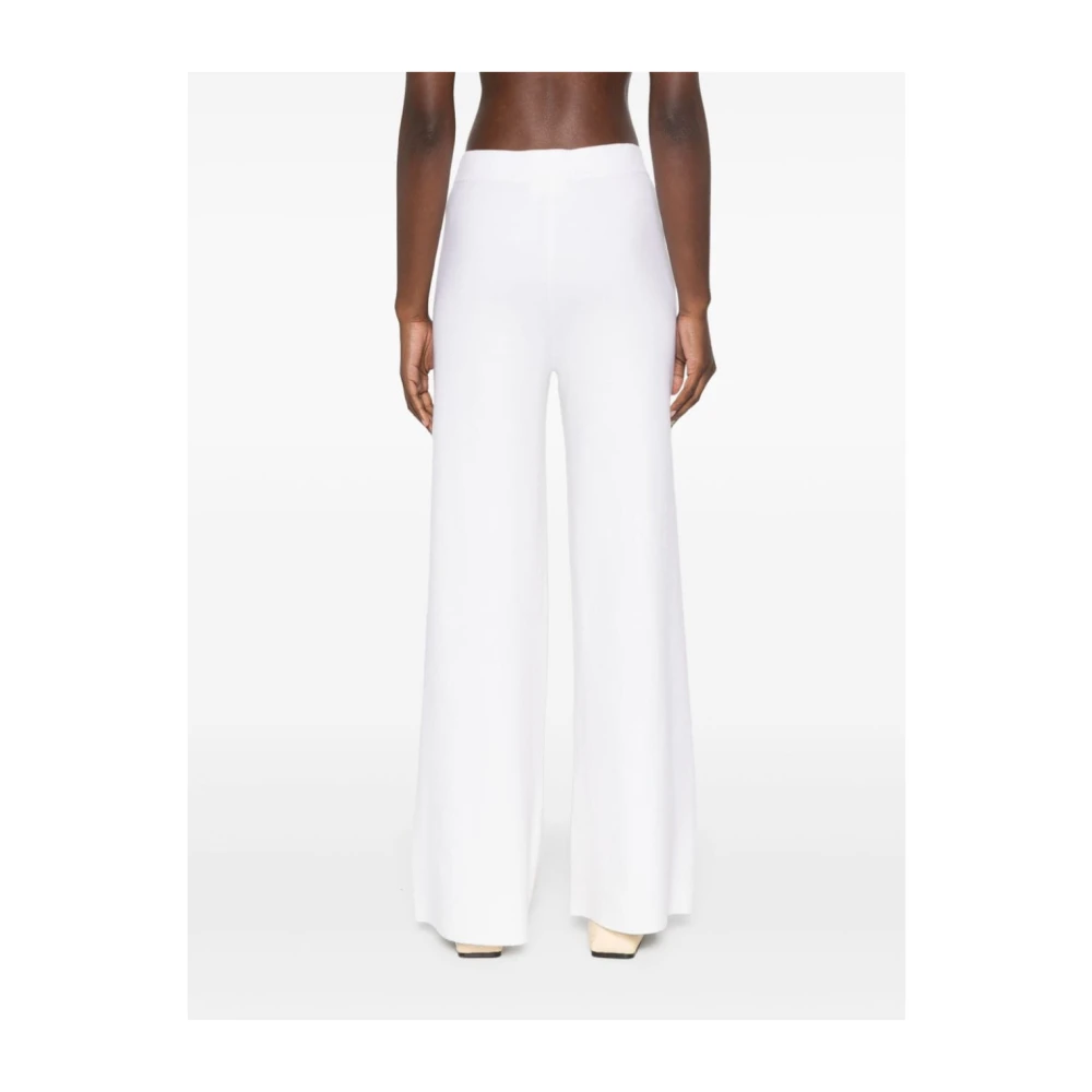 P.a.r.o.s.h. Roomkleurige Broek voor Vrouwen White Dames
