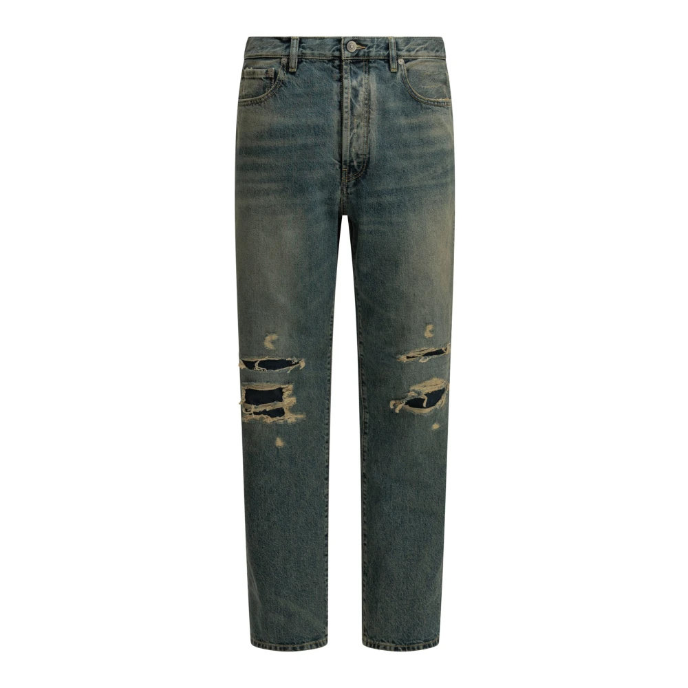 Maison Margiela Jeans Dritti Effetto Distressed - Immagine 5
