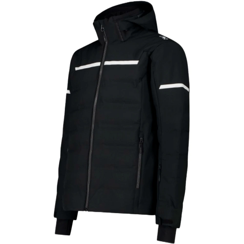 CMP Zwarte Winterjas Waterdicht Ademend Black Heren