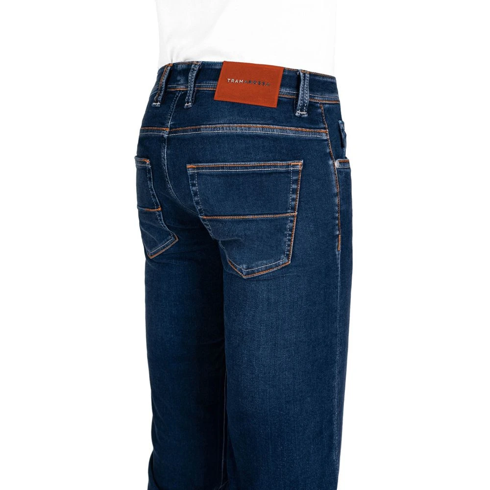 Tramarossa Blauwe Katoenen Jeans & Broek Blue Heren
