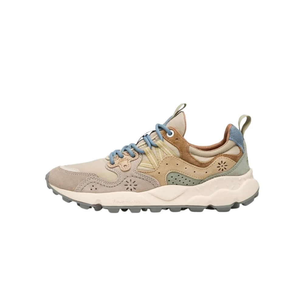Flower Mountain Men's Beige Trainers - Sneakers - 9 Uk - Shoes
