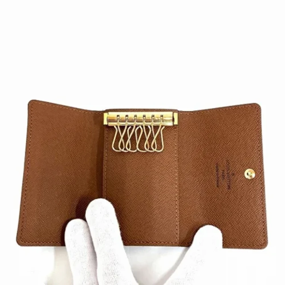 Louis Vuitton Vintage Pre-owned Canvas key-holders Brown Dames