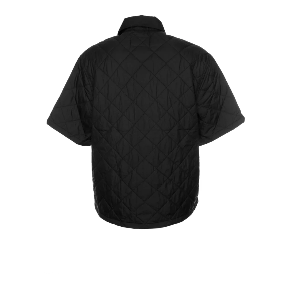 Carhartt WIP Gerecycled Polyester Shirt Jas met Drukknopen Black Dames