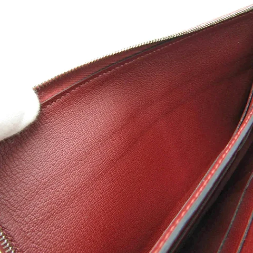 Hermès Vintage Pre-owned Leather wallets Brown Dames